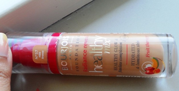 Bourjois Radiance Reveal Healthy Mix Foundation Swatches Review And