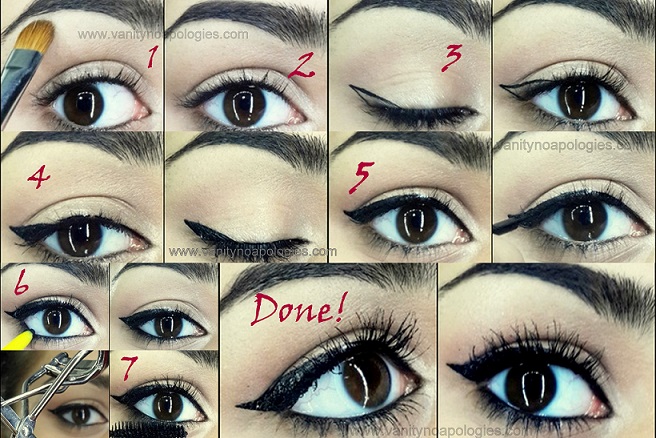 How do you do cat eyeliner?