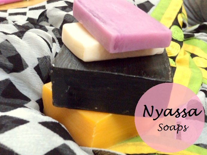 Nyassa Bath Soaps Reviews Alphonso, Cocoa Butter, Cafe Noir, Berry 
