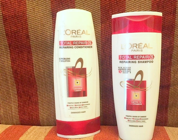 L'Oreal Paris Total Repair 5 Shampoo Conditioner: Review, Price – Vanitynoapologies | Indian Makeup and Beauty Blog