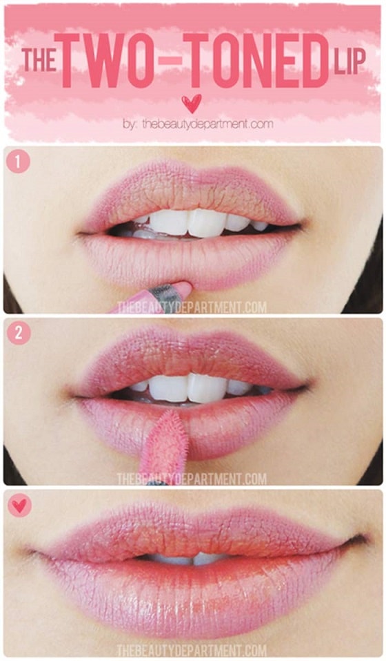 how to apply lip gloss step by step