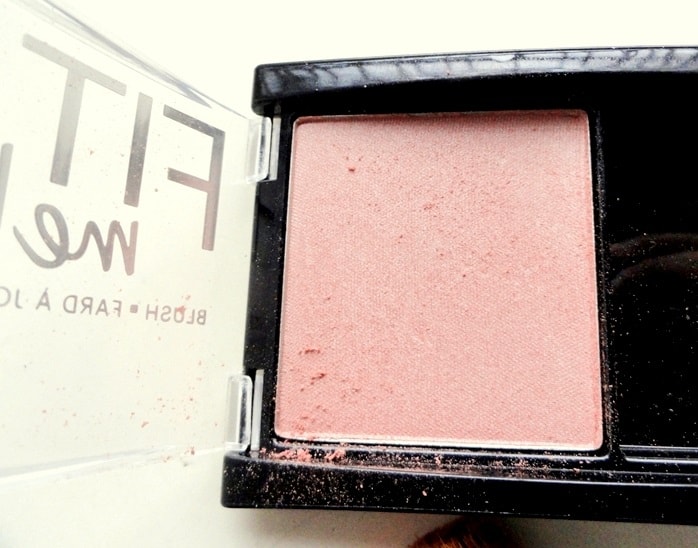 maybelline light pink blush