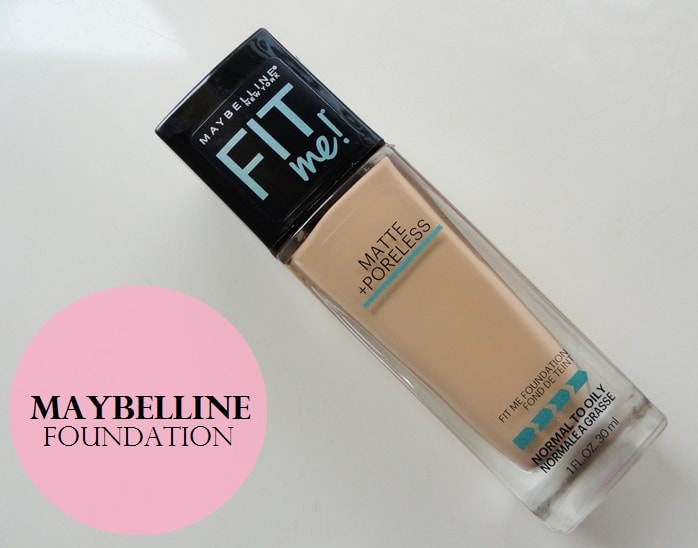 Maybelline Fit Me Matte + Poreless Liquid Foundation 310 Sun Beige (Pump)  30ml, Maybelline