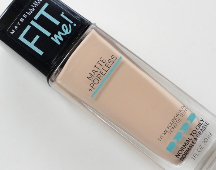 Maybelline Fit me Matte+ Poreless Foundation Review & Swatches: 230  (Natural Buff), 310(Sun Beige) – GetUp and DressUp