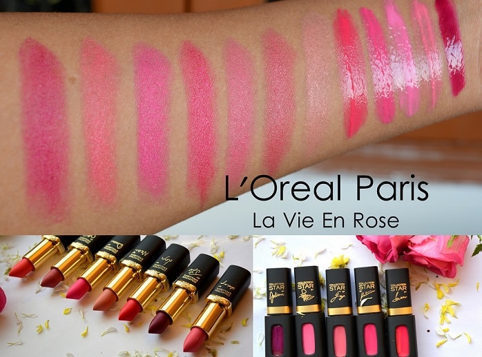 15 L'Oreal Collection Star Pink Lipsticks, Lip Colors, Nail Polishes:  Reviews, Swatches, Price