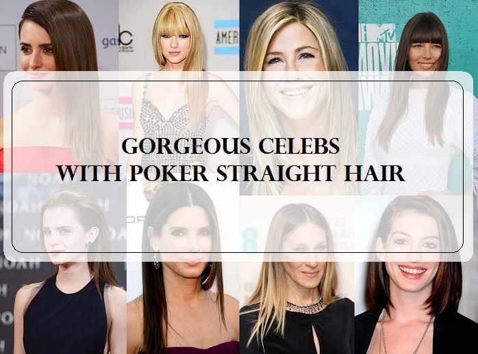 Poker 2025 straight hairstyles