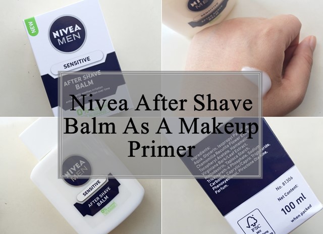 tilbagebetaling værtinde cylinder Nivea Men After Shave Balm as a Makeup Primer: Review, How to Use