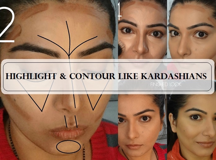 Kim Kardashian's Contouring Tricks