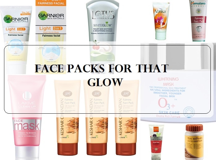 10 Best Skin Whitening Fairness Face Packs in India