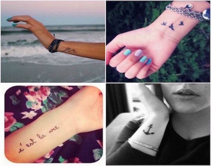 simple tattoo designs for wrist