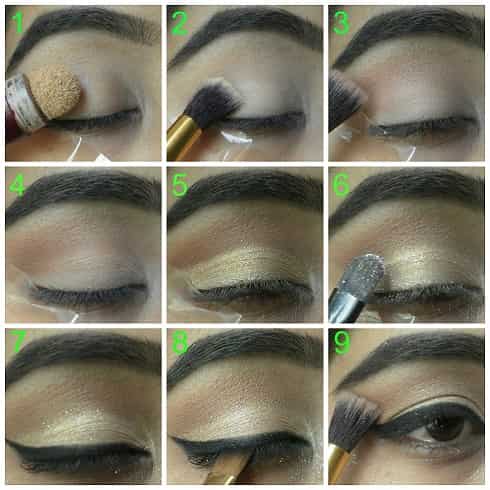 how to do makeup step by step at home