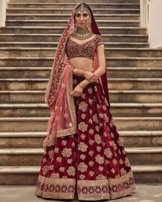 How To Choose Your Bridal Lehenga Colour According To