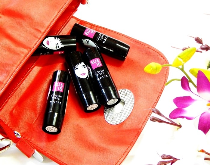 Elle18-Color-Pop-Matte-Lipsticks-review-swatches-shades-price-buy-online