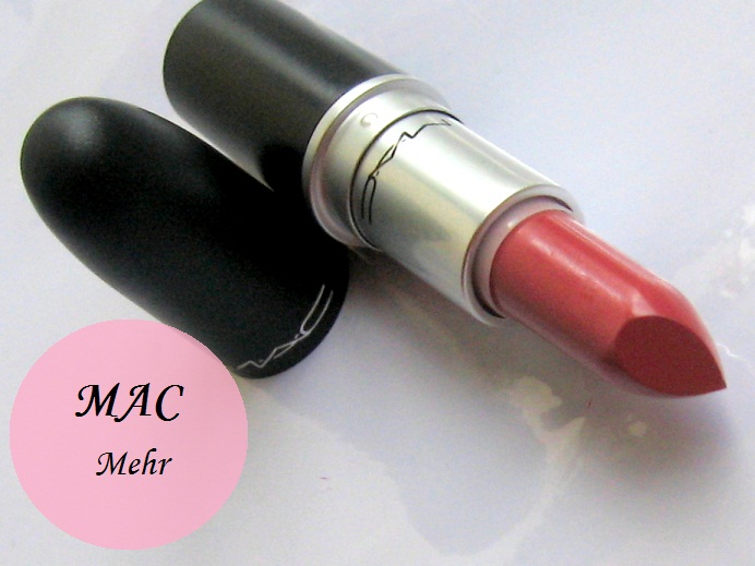 MAC Mehr Lipstick Swatches and Review.