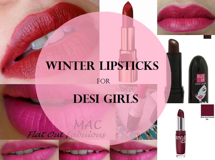winter lipstick colors for dark skin