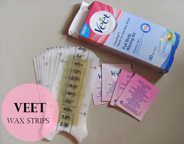 Veet Ready To Use Wax Strips Full Body Waxing Kit: Review, Demo, Price