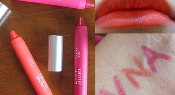 lakme absolute tangerine touch