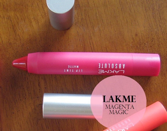 Lakme Absolute Magenta Magic Lip Tint Matte: Review, Swatches, Price