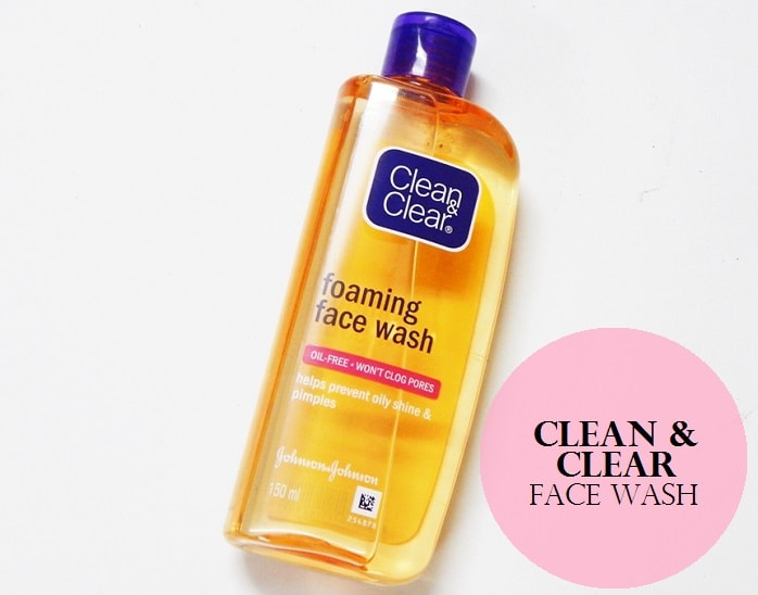 clean and clear face wash oil free