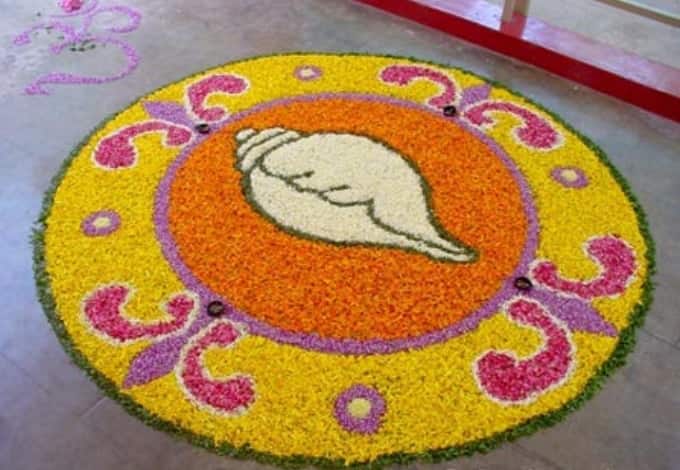 25 Most Beautiful Pookalam Designs For Onam