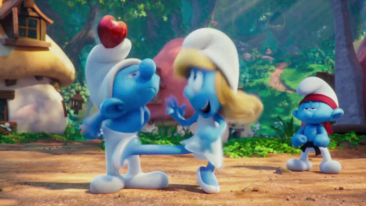 smurfs village characters